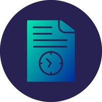 Waiting Coded UI Inspired Symbol Design vector