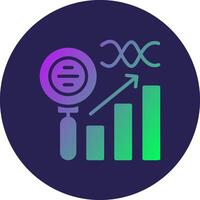 Analytics App Focused User Interface Design vector