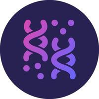 Chromosome Soft Outlined Graphic Style Symbol vector