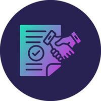 Certainty Web Styled Graphic Design Piece vector
