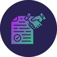 Certainty Minimal Artistic Object Design Style vector