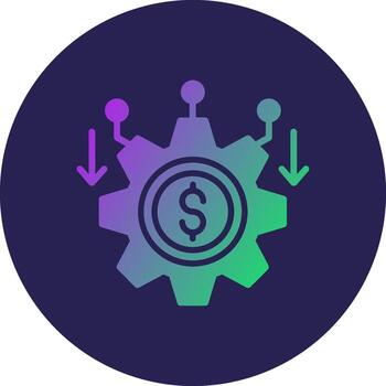 Cost Web Based Design Element Symbol vector