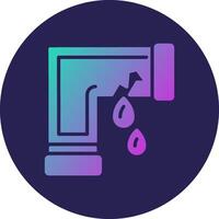 Leaking Interactive UI Based Design Symbol vector
