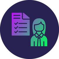 Daily tasks Cool Tone Style Form Object vector