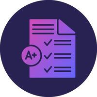 Grading Thin Line Art Style Element vector