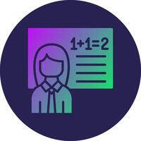 Mathematic User Interface Inspired Mark Design vector