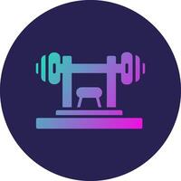Gym Isometric Web Illustration Design Piece vector