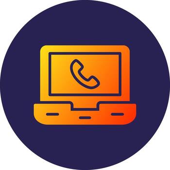 ordenador portátil personalizado línea Arte ui elemento vector