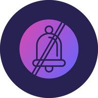 No Alarm Modern Technology Object Interface Form vector