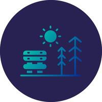 Bench Tech Styled Graphic Form Element vector