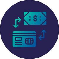 Payment Method Monochrome Line Based Graphic Symbol vector