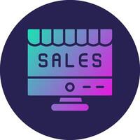 Sales Digital Technology Interface Graphic Element vector