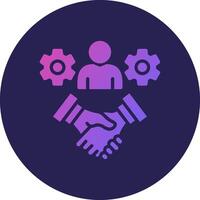 Customer Loyalty Coded UI Inspired Symbol Design vector