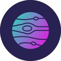 Neptune Cool Tone Style Form Object vector