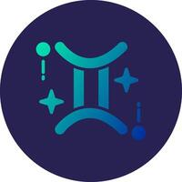 Gemini Application Based UI Graphic Design vector