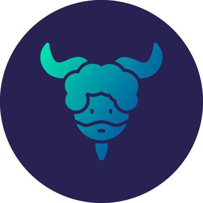 Satyr Sharp Lined Graphic Style Mark