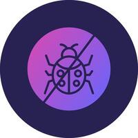 No Bugs Cool Tone Style Form Object vector