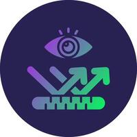 Reflective Pixel Style Inspired Badge Element vector