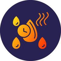 Quick Dry Pixel Style Inspired Badge Element vector
