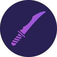 Katana Minimal Artistic Object Design Style vector
