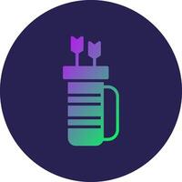 Quiver Color Enhanced UI Based Graphic vector