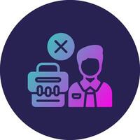Job Clean UI Concept Design Badge vector