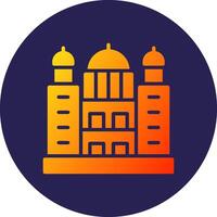 Saint Paul Cathedral Sleek Visual Style Mark Element vector