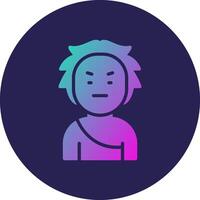 Caveman Clean Digital Style Interface Design vector