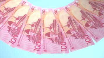 108 Glorious Looping Design of 100 paanga Currency of Tonga video