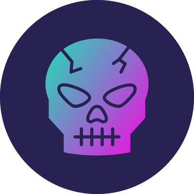 Skull Responsive Application Based UI Shape