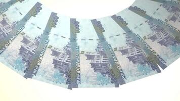 84 Elevated Looping Design of 1000 shillings Currency of Tanzania video