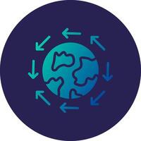 Global direction Geometric Application Mark Design Element vector
