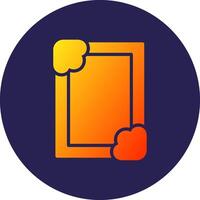 Frame Geometric Styled Badge Design Visual vector