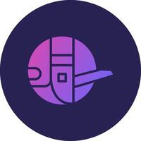 Sewing Shuttle Color Enhanced UI Based Graphic vector