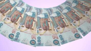 228 Enriching Looping Design of 50 kwacha Currency of Zambia video