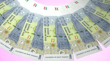 38 Timeless Looping Design of 500 emalangeni Currency of Swaziland video