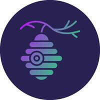 Beehive Compact Web Style Symbol Design vector