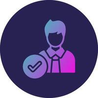 Candidate Subtle UI Based Graphic Style vector