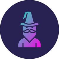Wizard Pastel Sketch Mark Design Style vector