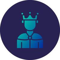 King Smooth Application Visual Design Style vector