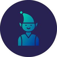 Elf Muted Tone User Interface Element vector