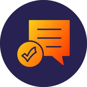 Message Thin Line Art Style Element vector