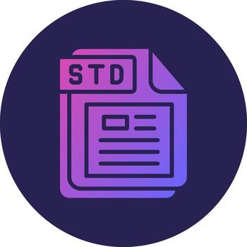 STD Muted Tone User Interface Element vector