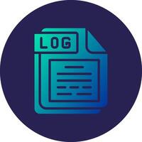 LOG User Friendly Drawing Design Piece vector