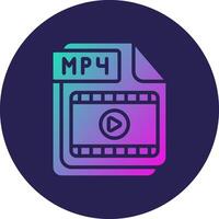 MP4 Monotone Sketch Design Style Artwork vector