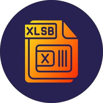 xlsb web establecido diseño elemento símbolo vector