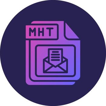 MHT Custom Line Art UI Element vector