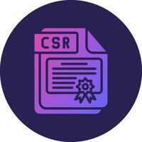 CSR Monochrome Line Based Graphic Symbol vector