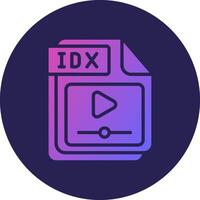 IDX Digital Technology Interface Graphic Element vector