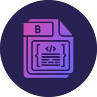 B App Focused User Interface Design vector